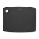 Victorinox Cutting Board S (29.2 x 22.8 x 0.6), Chopping Board for Carving Meat or Vegetables, Dishwasher Safe, Black