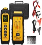 Ideal Electrical SureTrace Plus Circuit Tracer (61-948) 0-600 Volts AC/DC with Built-in Continuity Test and High-Visibility Displays — Find Breakers, Fuses, Wires, Dead Shorts, and Splice Errors