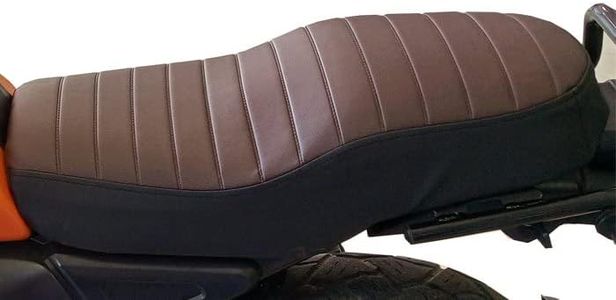 Yamaha Seat Cover for FZ-X, Brown & Black (Y603YBRWFM23)