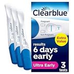 Clearblue Pregnancy Tests, Early Detection Pregnancy Test, Results 6 Days Early, 99% Accurate Results, 3 Digital Tests