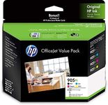 HP 905XL Genuine Original Office Value Pack-10 sht/4 x 6 in, Ink Printer Cartridge works with HP OfficeJet 6950 All-in-One, HP OfficeJet Pro 6960 All-in-One, HP OfficeJet Pro 6970 All-in-One (3GN11A)