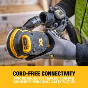 DEWALT 18V XR Cordless Sander 125mm – Compact Power Tool