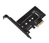 SIIG M.2 NGFF SSD M Key NVME PCIe 3.0 x 4 Card Adapter