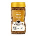 by Amazon Gold Instant Coffee, Medium Roast, 200g, Rainforest Alliance Certified