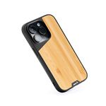 Mous - Case for iPhone 14 Pro Max - Bamboo - Limitless 5.0 - Protective iPhone 14 Pro Max Case MagSafe Compatible - Shockproof Phone Cover