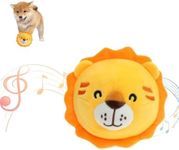 QITELL Active Plush for Small to Medium Dogs - Interactive Squeaky Moving, Bouncing, Washable