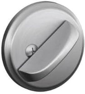 Schlage B80 626 12-287 10-116 134 N N SL One-Sided Deadbolt, Satin Chrome