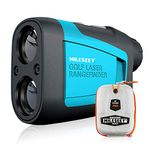 Mileseey Professional Laser Golf Rangefinder 660 Yards with Slope Compensation, Fast Flagpole Lock, 6X Magnification, Distance/Angle/Speed Measurement for Golf, Hunting