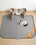 Vacqueen Cat Litter Box Mat, 47" x