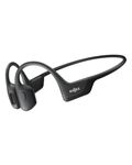 SHOKZ OpenRun Pro Bone Conduction Sports Headphones, Open-Ear Sports Earphones with Mic, Bluetooth Wireless Bone Conduction Headset, IP55 Waterproof, Ideal Sports Headphones Gift (Swift Black)