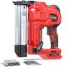 MtiolHig Cordless 2" Brad Nailer Compatible with Milwaukee Battery(No Battery), 2-in-1 Electric Nail Gun/Staple Gun, 18 Gauge Nail Gun Battery Powered with 1000 Nails for Wood Carpentry