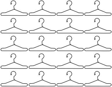 SEWACC Wire Hangers Black Metal Hangers 20pcs Mini Doll Clothes Hangers Metal Hanging Dress Closet Accessories for Doll Clothes Doll Dress Hanger Doll Coat Racks Baby Dolls Black Alphabet Plushies