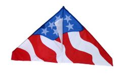 In The Breeze 57-Inch Patriotic Delta Kite