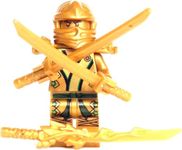 LEGO Ninjago - The GOLD Ninja with 3 Weapons