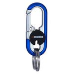 Techpro Stainless Steel Keychain Heavy Duty Car Keychain for Men and Women…