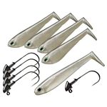 Yum YUMbrella Castable Multi-Lure Umbrella Rig for Bass Fishing by Bait School Technolgy, YUMbrella Accessory Kit