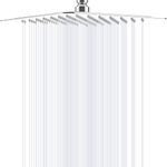 ALTON SHR20795 Stainless Steel, 10x10 Square Overhead Shower Without Arm, Chrome Finish