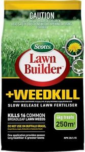 Scotts Lawn Builder with Weedkill Fertiliser 4 kg