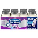 Good Start Plus 1, Nurser Ready-to-Feed, Liquid Baby Formula, 8 x 89 ml, With 2'-FL, DHA For Brain & Eye Development, Easy to Digest