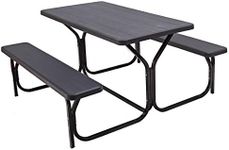 Giantex Picnic Bench Set Outdoor Ca