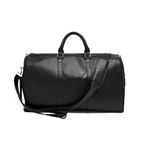 Stackers Black & Dark Grey Weekend Suit Bag