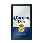 Trademark Gameroom Corona Extra Framed Mirror Wall Plaque 15 x 26 Inches - Can - by Corona