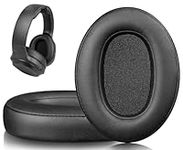 SOULWIT Ear Pads Cushions for Sony WH-XB900N/WH-CH710N(WHCH710N WHCH710 CH710)/WH-CH720N(WHCH720 CH720)/WH-RF400(WHRF400)/MDR-RF895RK Headphones, Earpads with Soft Protein Leather, Added Thickness