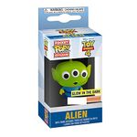 Funko POP Keychain Disney Toy Story Alien Glow In The Dark Glow In The Dark Special Edition 43678 Accessories, Multicolor (FUNKO-43678), multicoloured, S, Modern