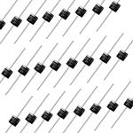 50PCS Schottky Diode 30A 50V Axial 30SQ050 for Solar Panel Parallel Reflow Protection Diodes Silicon Diode Barrier Rectifier Diode Electronic Components