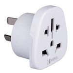 AUS Australia China Chinese New Zealand Argentina Adapter Travel Type I Plug to UK US USA American EU Europe European Asia Thailand Ireland Adaptor Universal Worldwide Socket International 3 Pin Prong