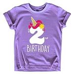 Unicorn 2nd Birthday Outfits for To