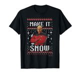 Star Trek Next Gen Make It Snow Ugly X-Mas Sweater T-Shirt T-Shirt