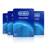 Durex - Extra Safe Condoms (4 x 30 Pack)