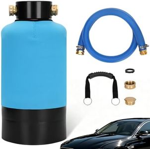 Water Deionizer for Car Washing – Spot-Free Deionized Water System | Spotless Car Wash Filter, NSF-Certified Mixed Bed Resin DI Water System for Cars, RVs, Boats, Solar Panels and Window Cleaning