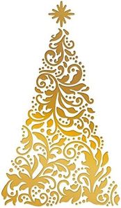 (C) - Briartw Hot Foil Plate,Christmas Celebration Words Metal Hot Foil Plate Season's Greetings Stencil Hot Foil Stamp for Cards DIY Scrapbooking Embossing Handmade Craft