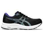ASICS Women's Gel-Contend 8 Running Shoes, Black/Aquarium, 5.5 Wide