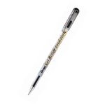 Pentel bn15 Gel Ink Roller Ball Pen for Textiles, 0.5 mm, Black.