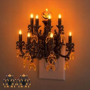 JandCase Night Lights Plug Into Wall,Halloween Decor Night Light