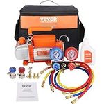 VEVOR 3.5 CFM AC Vacuum Pump and Ga