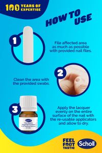 Schollmed Once Weekly Fungal Nail Treatment with Amorolfine, 2.5ml