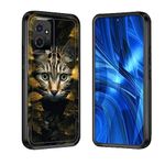 JHYYTUJTYP for Moto G Power 5G 2023 Case,[Military Grade Drop Tested] Heavy-Duty Tough Rugged Shockproof Protective Case for Motorola Moto G Power 5G 2023 6.5 inch,Cat Hiding in Leaves