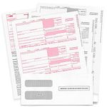 1099-NEC Forms for 2020, 4-Part Tax Forms, Vendor Kit of 50 Laser Forms and 50 Self-Seal Envelopes, Forms Designed for QuickBooks, TFP and Other Accounting Software