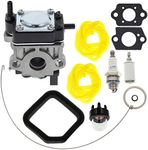 MOTOALL 308480001 Carburetor with Spark Plug Primer Bulb for Toro Trimmer 51946 51947 51948 51952 51956 51957 51958 51972 51976 51977 51978 51992 51998 51984 51985 51986 51987 Blower