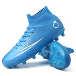 Soccer Ceats Mens Women Football Cleats Tacos de Futbol Para Hombre Outdoor Zapatos Para Futbol Para Hombres High Top Cleats Turf Soccer Shoes Men Futsal Shoes Professional Soccer Cleats AG/FG