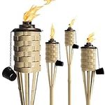 ONETHATCH Bamboo Torches, Outdoor C