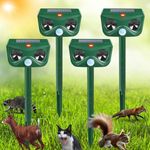 Thoveneth 4 Pack Solar Ultrasonic A