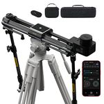 Zeapon Micro 3 E700 Double Distance Motorized Camera Slider, 30''/77cm Travel Distance, Compact Slider with carrying case, Motor Quick Switching, 10-26Lbs Payload and Adjustable Sliding Damping Design