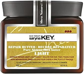 Damage Repair LIGHT Shea Butter - For Fine, Thin & Fragile Hair Lightweight Volume with Pure African Shea Butter 500ml I 16.9fl.oz