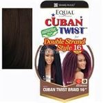 Freetress Equal Synthetic Hair Braids Havana Twist Style Cuban Twist 16" (33)