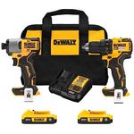 DEWALT 20V Max Brushless 2 Tool Drill & Impact Combo Kit (DCK227D2)